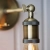 Kinkiet metalowy mosiężny antyczny 97245 z serii Hal - Endon Lighting