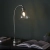 Lampa stołowa niklowana szklana 53cm 97590 z serii Hansen - Endon Lighting