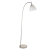 Lampa podłogowa metalowa niklowana z szklanym kloszem 97591 z serii Hansen - Endon Lighting