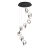 Lampa wisząca LED czarna 8-punktowa 57,5cm 97625 z serii Cosma - Endon Lighting