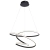 Lampa wisząca LED czarna spiralna 62cm 97632 z serii DUNE - Endon Lighting