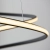 Lampa wisząca LED czarna spiralna 62cm 97632 z serii DUNE - Endon Lighting