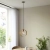 Lampa wisząca metalowa mosiężna okrągła 25cm 97664 z serii Hoop - Endon Lighting