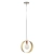 Lampa wisząca metalowa mosiężna okrągła 25cm 97664 z serii Hoop - Endon Lighting