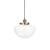 Lampa wisząca szklana z mosiądzem 97691 z serii Camberley - Endon Lighting