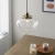 Lampa wisząca szklana z mosiądzem 97691 z serii Camberley - Endon Lighting