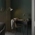 Lampa podłogowa metalowa niklowana regulowana 97835 z serii Hal - Endon Lighting