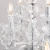 Żyrandol kryształowy chromowany 12-punktowy 308-8-4CL z serii CLARENCE - Endon Lighting
