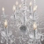 Żyrandol kryształowy chromowany 12-punktowy 308-8-4CL z serii CLARENCE - Endon Lighting