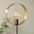 Lampa podłogowa metalowa mosiężna z okręgiem 98095 z serii HOOP - Endon Lighting