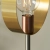 Lampa podłogowa metalowa mosiężna z okręgiem 98095 z serii HOOP - Endon Lighting