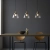 Lampa wisząca mosiężna 3-punktowa ze szklanymi kloszami 98114 z serii Hansen - Endon Lighting
