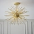 Lampa sufitowa mosiężna 6-punktowa 54cm 98126 z serii Orta - Endon Lighting