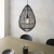 Lampa wisząca czarna rattanowa ażurowa 98472 z serii Pimva - Endon Lighting
