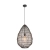 Lampa wisząca czarna rattanowa ażurowa 98472 z serii Pimva - Endon Lighting