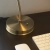 Lampa stołowa metalowa mosiężna 46cm 98747 z serii Franklin - Endon Lighting