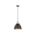 Lampa wisząca metalowa czarna 23cm 98750 z serii Franklin - Endon Lighting