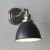 Kinkiet metalowy czarny z mosiężnym wnętrzem 98751 z serii Franklin - Endon Lighting