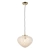 Lampa wisząca szklana mosiężna 1-punktowa 98815 z serii MALI - Endon Lighting