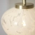 Lampa stołowa mosiężna ze szklanym kloszem 98817 z serii Mali - Endon Lighting