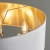 Lampa wisząca mosiężna z białym abażurem 6-punktowa 98933 z serii Highclere - Endon Lighting