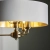 Lampa wisząca biała z mosiądzem 3-punktowa 98934 z serii Highclere - Endon Lighting