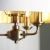 Lampa wisząca biała z mosiądzem 3-punktowa 98934 z serii Highclere - Endon Lighting