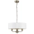Lampa wisząca biała z mosiądzem 3-punktowa 98934 z serii Highclere - Endon Lighting