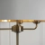 Lampa podłogowa mosiężna z białym abażurem 3-punktowa 98935 z serii Highclere - Endon Lighting