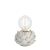 Lampa stołowa ceramiczna biała w kształcie kwiatu 99147 z serii Artichoke - Endon Lighting