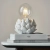 Lampa stołowa ceramiczna biała w kształcie kwiatu 99147 z serii Artichoke - Endon Lighting