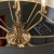 Lampa wisząca 8-punktowa srebrna z szarym abażurem 99152 z serii Highclere - Endon Lighting