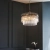 Lampa wisząca mosiężna szklana 5-punktowa 99166 z serii Marietta - Endon Lighting