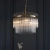 Lampa wisząca mosiężna szklana 3-punktowa 99167 z serii Marietta - Endon Lighting