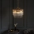 Lampa wisząca mosiężna szklana 3-punktowa 99167 z serii Marietta - Endon Lighting