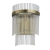 Kinkiet mosiężny szklany 1-punktowy 99168 z serii Marietta - Endon Lighting