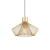 Lampa wisząca metalowa złota ażurowa 31cm 99498 z serii Kimberley - Endon Lighting