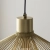 Lampa wisząca metalowa złota ażurowa 31cm 99498 z serii Kimberley - Endon Lighting