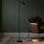 Lampa podłogowa metalowa czarna LED 99772 z serii Dedicated Reader - Endon Lighting