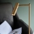Lampa podłogowa metalowa mosiężna LED 99774 z serii Dedicated Reader - Endon Lighting