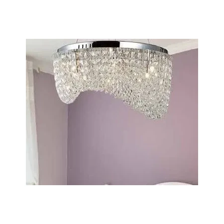 Lampa kryształowa wisząca / Plafon kryształowy CARMEN AZ1284 - AZzardo