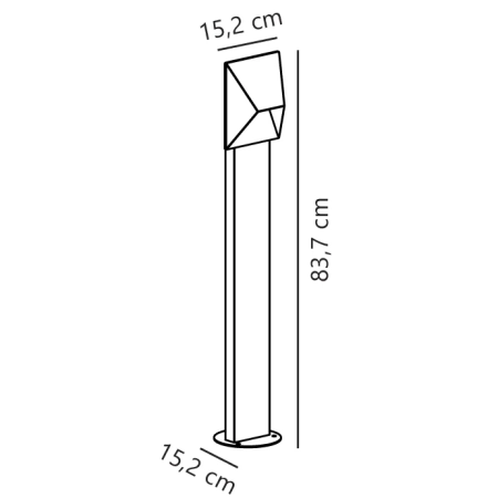 Lampa ogrodowa Pontio NO2218208008 - Nordlux