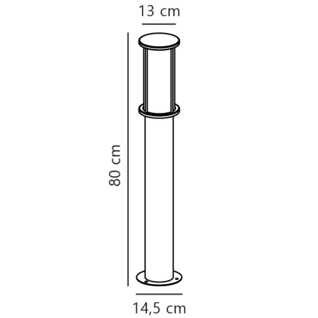 Lampa ogrodowa Linton NO2218308031 - Nordlux
