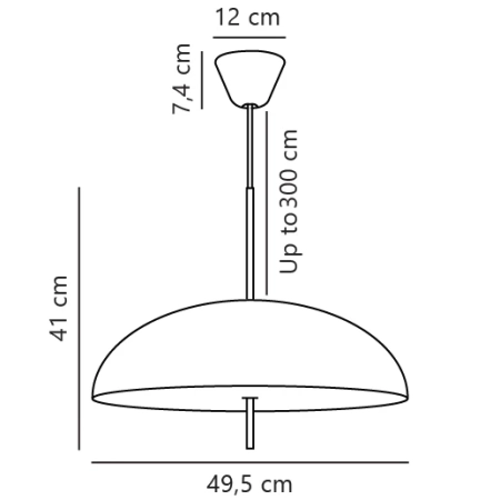 Lampa wisząca Versale NO2220053003 - Design for The People