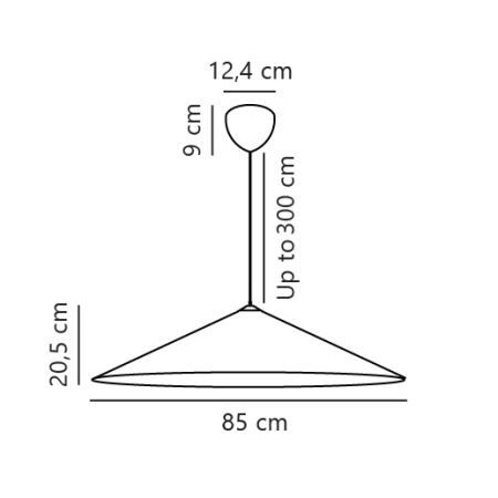 Lampa wisząca Hill NO2220103060 - Design for The People