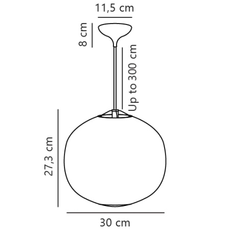 Lampa wisząca Navone NO2220443001 - Design for The People