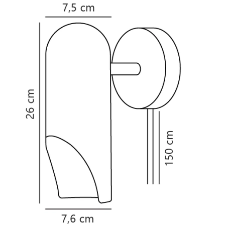 Kinkiet Rochelle NO2320301003 - Design for The People