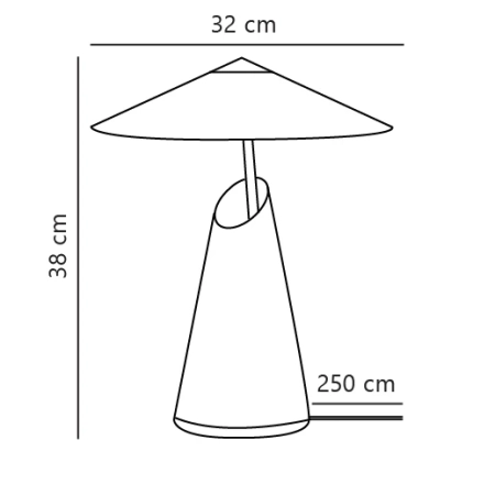 Lampa stołowa Taido NO2320375018 - Design for The People