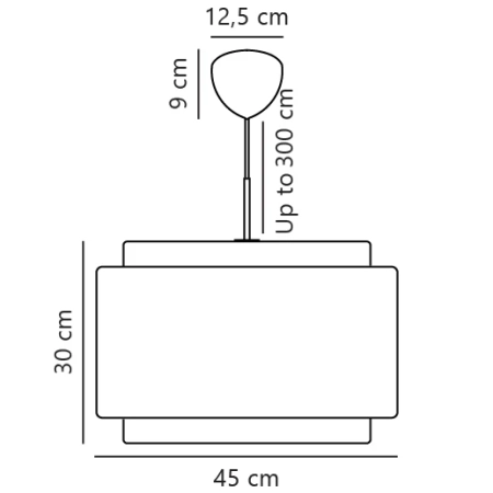 Lampa wisząca Takai NO2320403018 - Design for The People