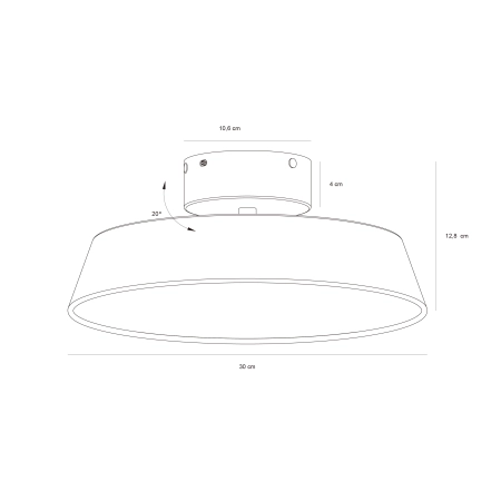 Lampa sufitowa Kaito NO2320536001 - Design for The People